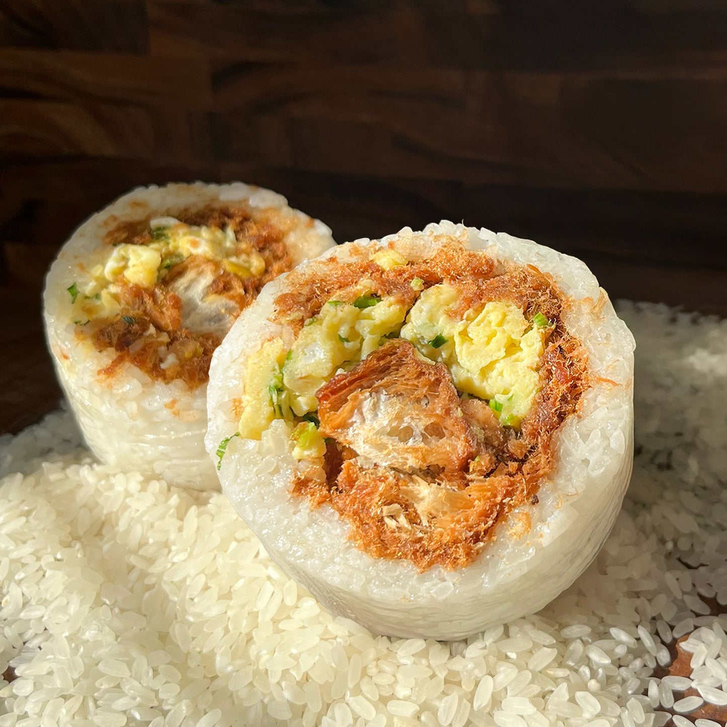 台式手作飯糰 (Taiwanese Rice Ball)