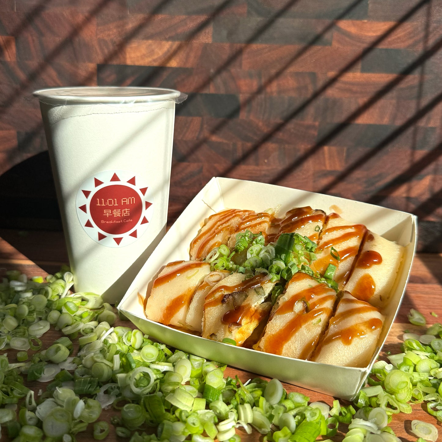 台式粉漿蛋餅套餐 (Taiwanese Egg Crepe Combo)