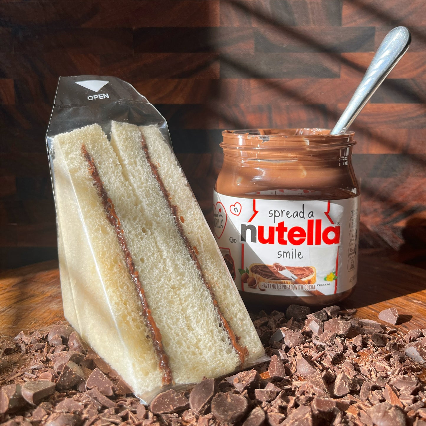 巧克力醬三明治 (Nutella Sandwich)